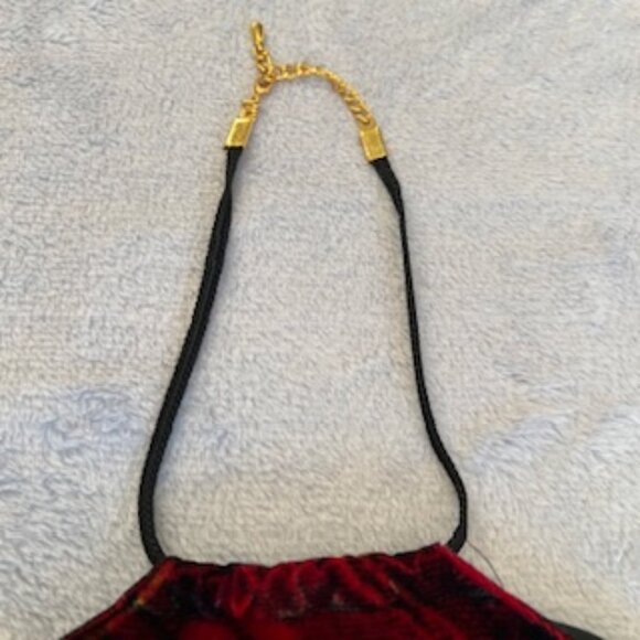 Lauren Ralph Lauren Women's Fringe Velvet Halter Top Large NWT - Picture 8 of 14